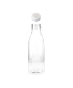Botella RPET Transparente 0,5L Ø38mm con Tapón