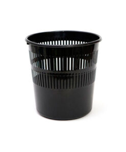 Paperera Plàstic Reixeta 16L Negre