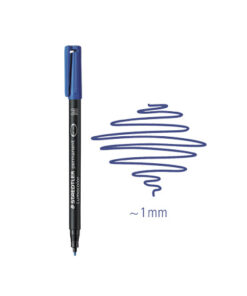 Rotulador Staedtler Lumo 1mm Azul