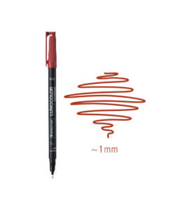 Rotulador Staedtler Lumo 1mm Rojo