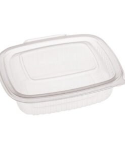 Envàs Oval PP amb Tapa 500cc 14x12x6Cm
