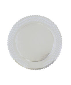Plato-Blon Aries Cartón Ø23/16Cm Blanco