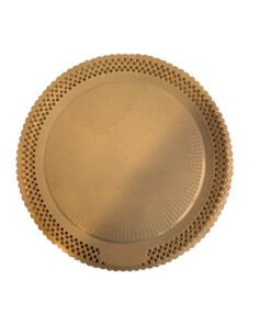 Plato-Blonda Aries Carton Ø30/23Cm Oro