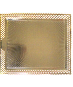 Bandeja-Blonda Aries Carton 31x39 Oro