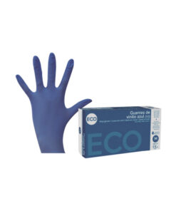 Guante Vinilo Azul sin Polvo S p.100