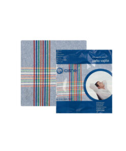 Paño Cocina/Vajilla A2 80% Algodón Azul 55Cm
