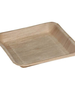 Plato Palma Cuadrado 17x17x2,5Cm