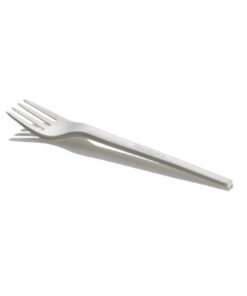 Tenedor Bio CPLA Blanco 16,8Cm