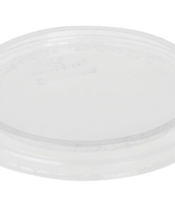 Tapa Plana Tarrina Deli PLA Ø12Cm