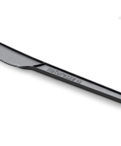 Cuchillo Bio CPLA Negro 16,8Cm