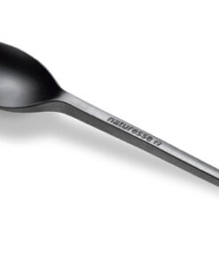 Cuchara Cafe Bio CPLA Negro 12,8Cm