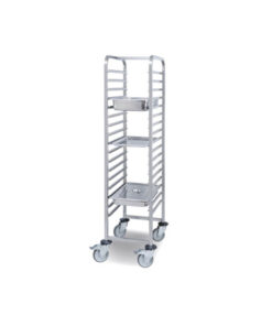 Carro Transparent GN 1/1 Inox 17 Guies