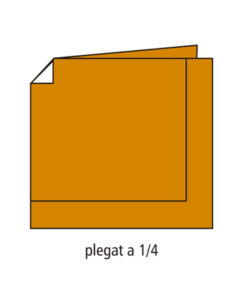 Tovallons 33x33Cm 2c Punta Punta Taronja p50