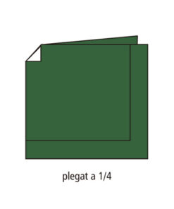 Tovallons 33x33Cm 2c Punta Punta Verd p50