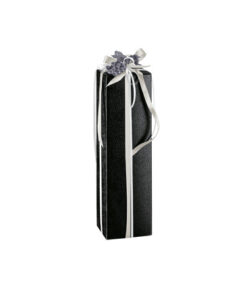 Caixa Magnum 11,5x11,5x43 Pelle Nero
