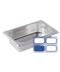 Cubeta Inox GN 1/4 5,5L 265x162x200