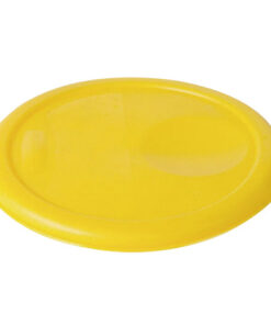 Tapa Recipiente Redondo PP Ø22 Amarilla