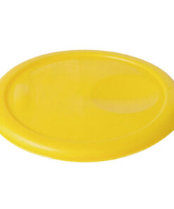 Tapa Recipiente Redondo PP Ø25 Amarilla