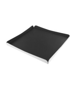 Bandeja Lina Negra 25,5x25,5x2Cm