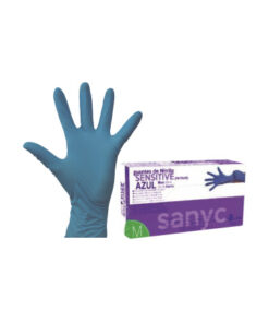 Guant Nitril Sensitive Blau S p100