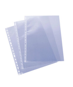 Funda Plástico Transparente 16 Anillas Folio