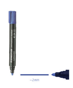 Retolador Punta Rodona 2mm Blau