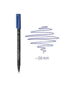 Retolador Staedtler Lumo 0,6mm Blau