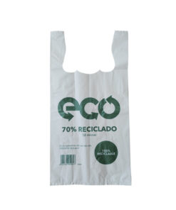 Bolsa Camiseta 70% Reciclado 30x40 g200