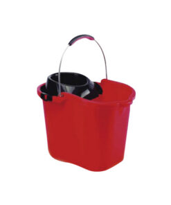 Cubo + Escurridor Rectangular Asa Metal 16L