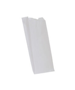 Bolsa Croissant Blanca 25x14+6Cm  p100