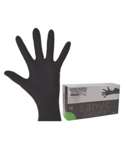 Guant Nitril Sensitive Negre XL p100