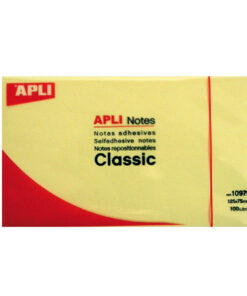 Notas Adhesivas 100h 125x75 Amarillo