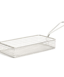 Cistell Tapes Inox Rectangular 21x10xH4Cm