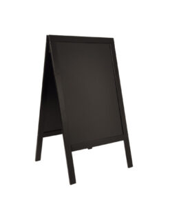 Pizarra Woody 125x69x56,5Cm Negra