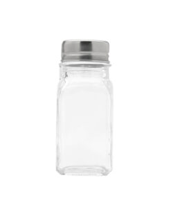 Saler Quadrat Vidre Tapa Inox