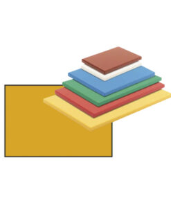 Taula PE 30x20x2Cm Professional Groc