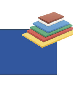 Taula PE 40x30x2Cm Professional Blau