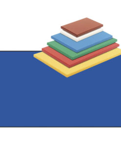 Taula PE 50x30x2Cm Professional Blau