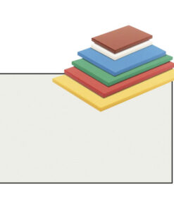 Taula PE 50x30x2Cm Professional Blanc