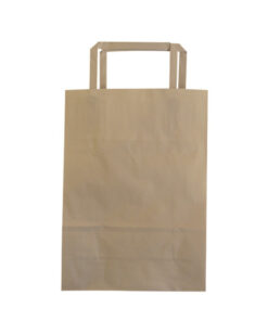Bolsa Kraft Asa Plana 23x10x32 Natural