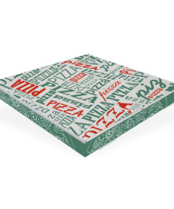 Caixa Pizza Mordisco 26x26x3Cm