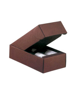 Caixa 2 Ampolles 34x18,5x9Cm Seta Bordeus