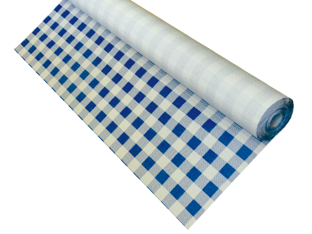Rollo Mantel 1,2x100m Cuadros Azul - Massegur